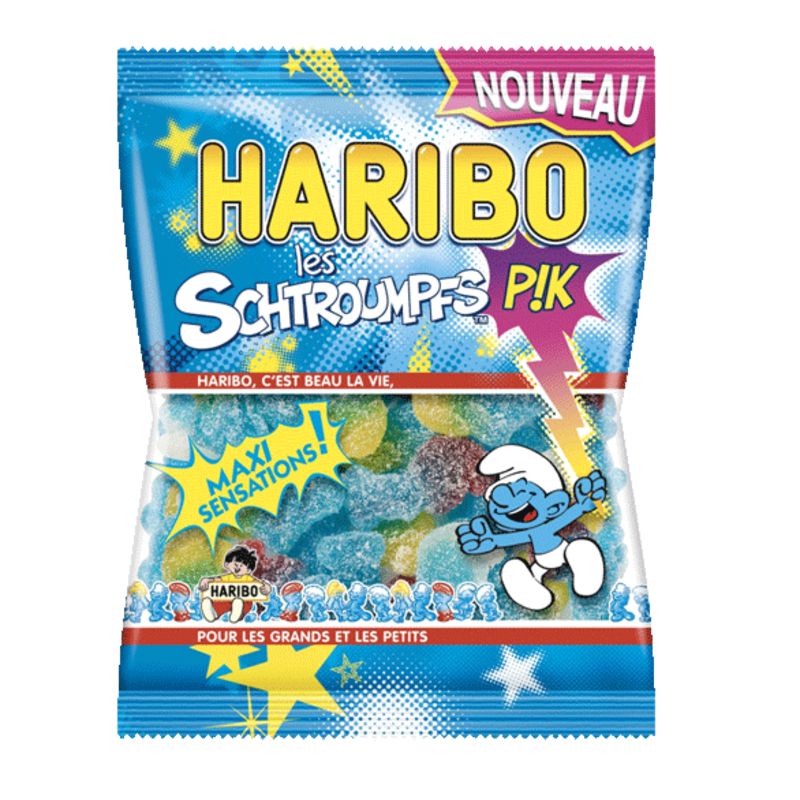 Doce Pik Os Smurfs 275g - HARIBO