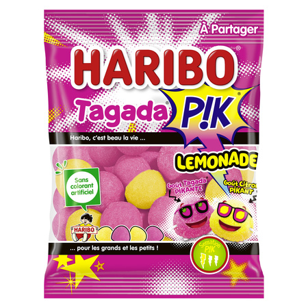 Bonbon Tagada Pik Limonata 180g - HARIBO