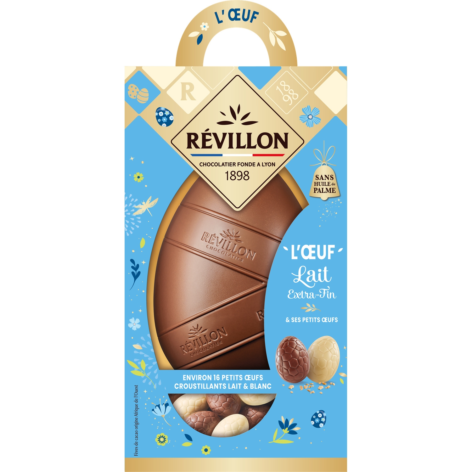 Œuf en Chocolat au Chocolat au Lait 250g - REVILLON