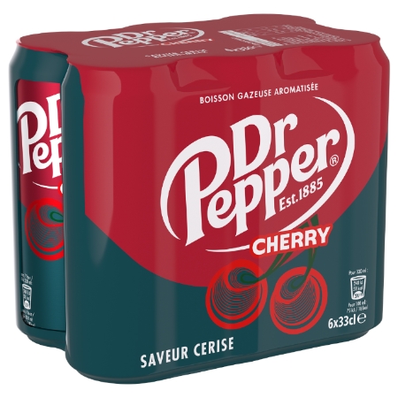 6x33cl Dr Pepper Cherry Bt