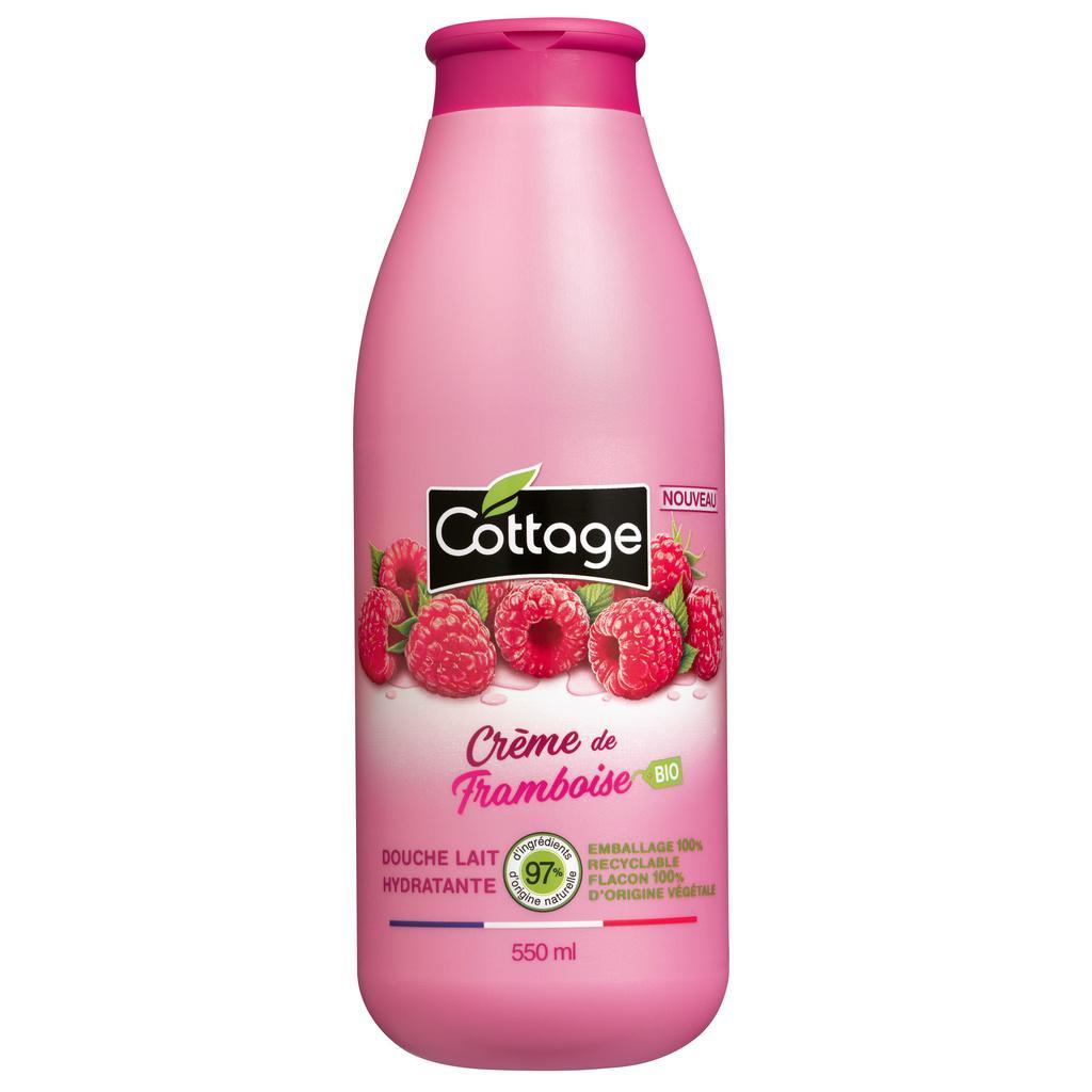 Doccia latte crema di lampone bio 550 ml - COTTAGE