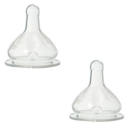Tétine ronde silicone 3 vitesses dès 6 mois - TIGEX