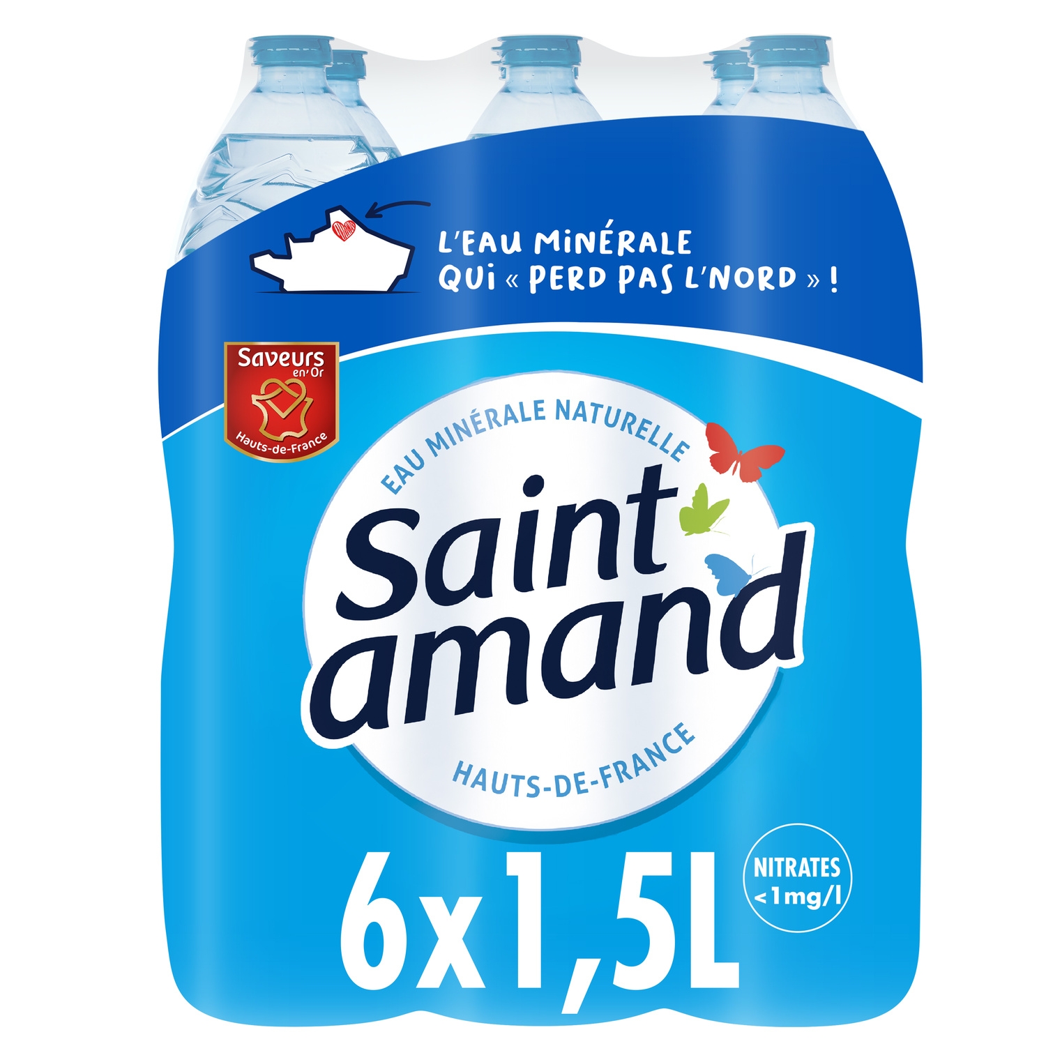 Eau Minérale Naturelle Plate - SAINT AMAND
