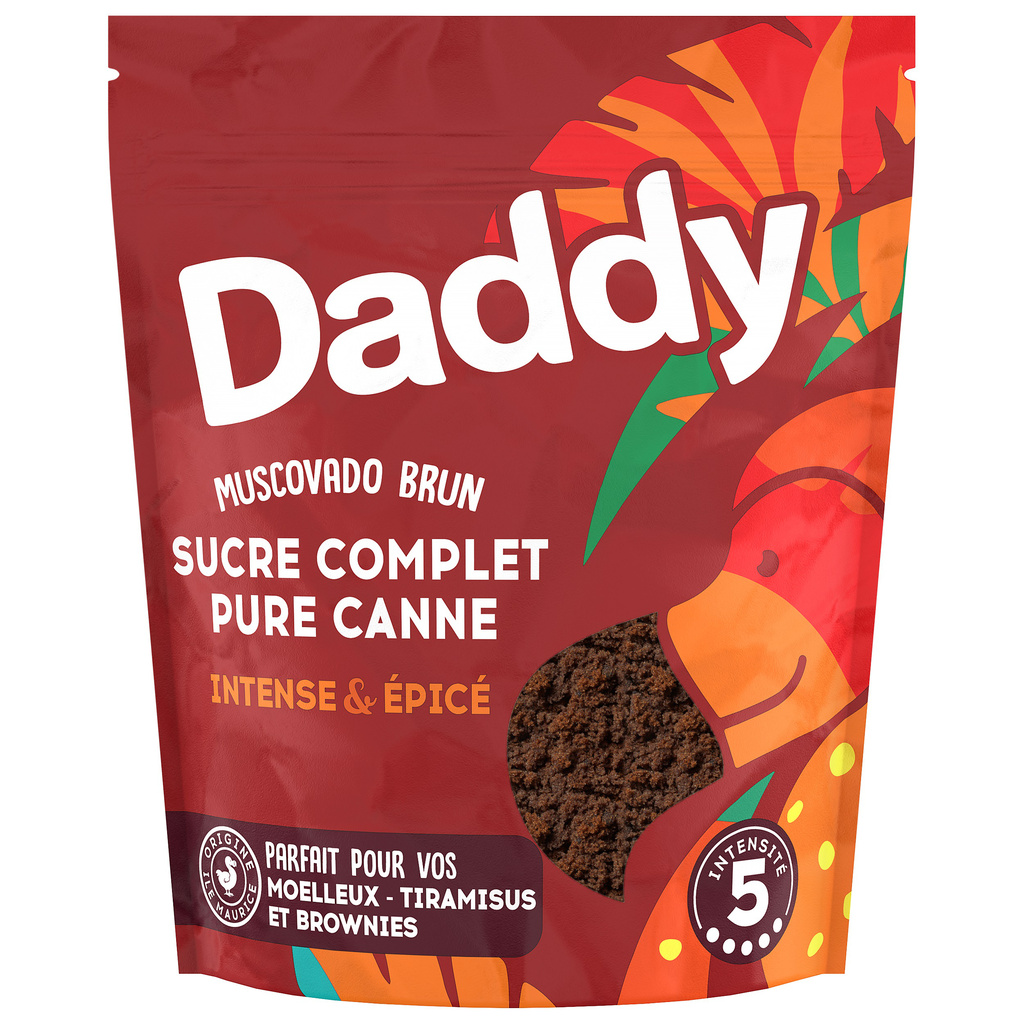 Sucre Muscovado Brun 500g - DADDY