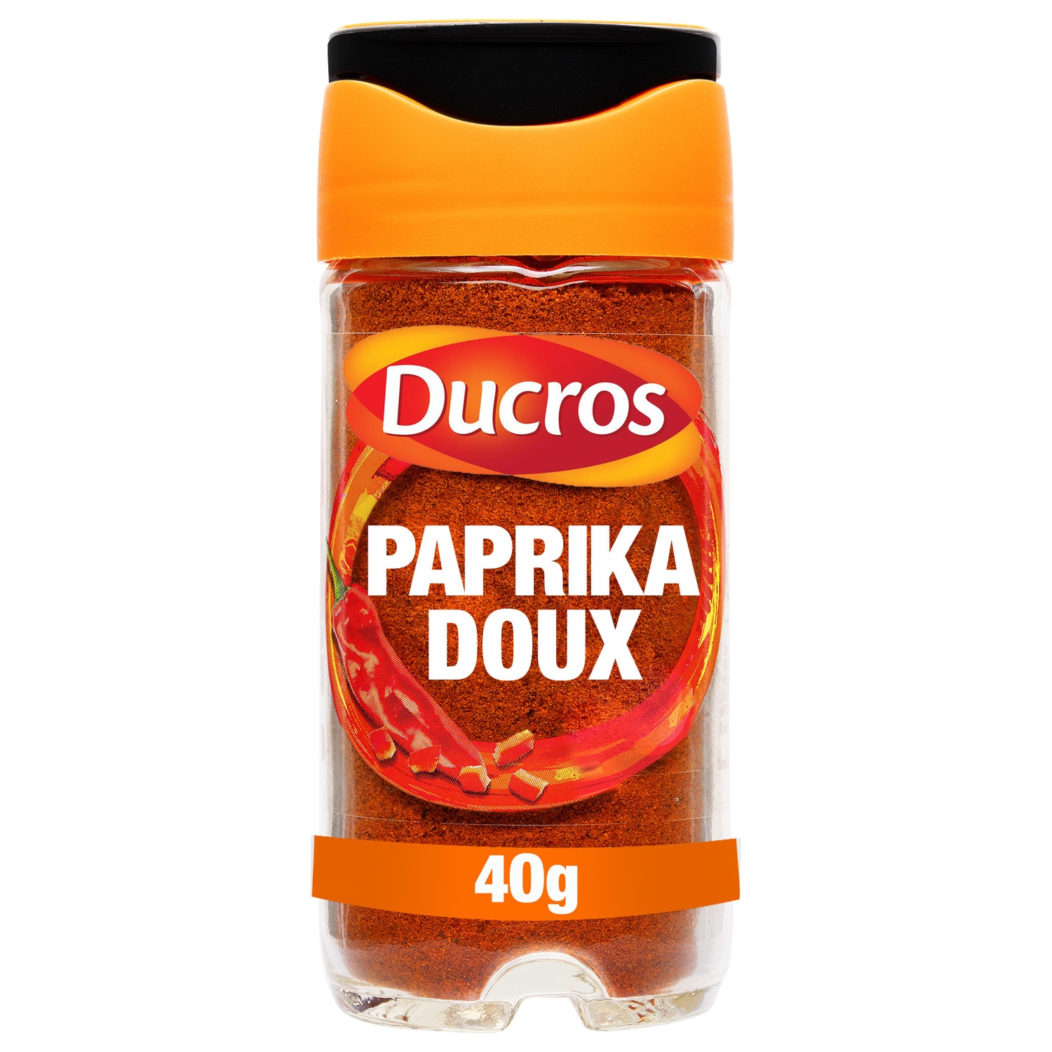 Paprika doux moulu, flacon 40 g - DUCROS