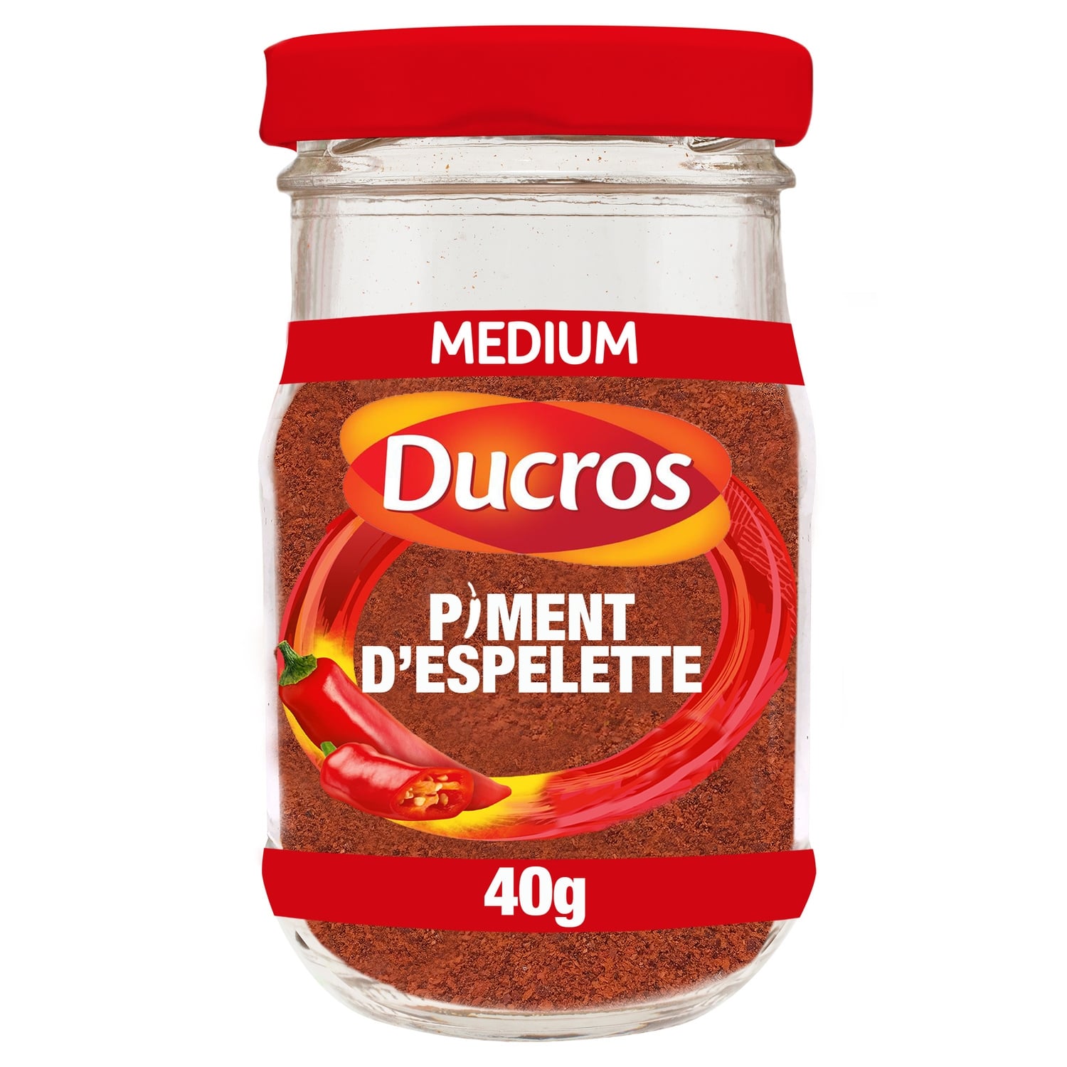 Piment d'Espelette AOP moulu, 40 g - DUCROS
