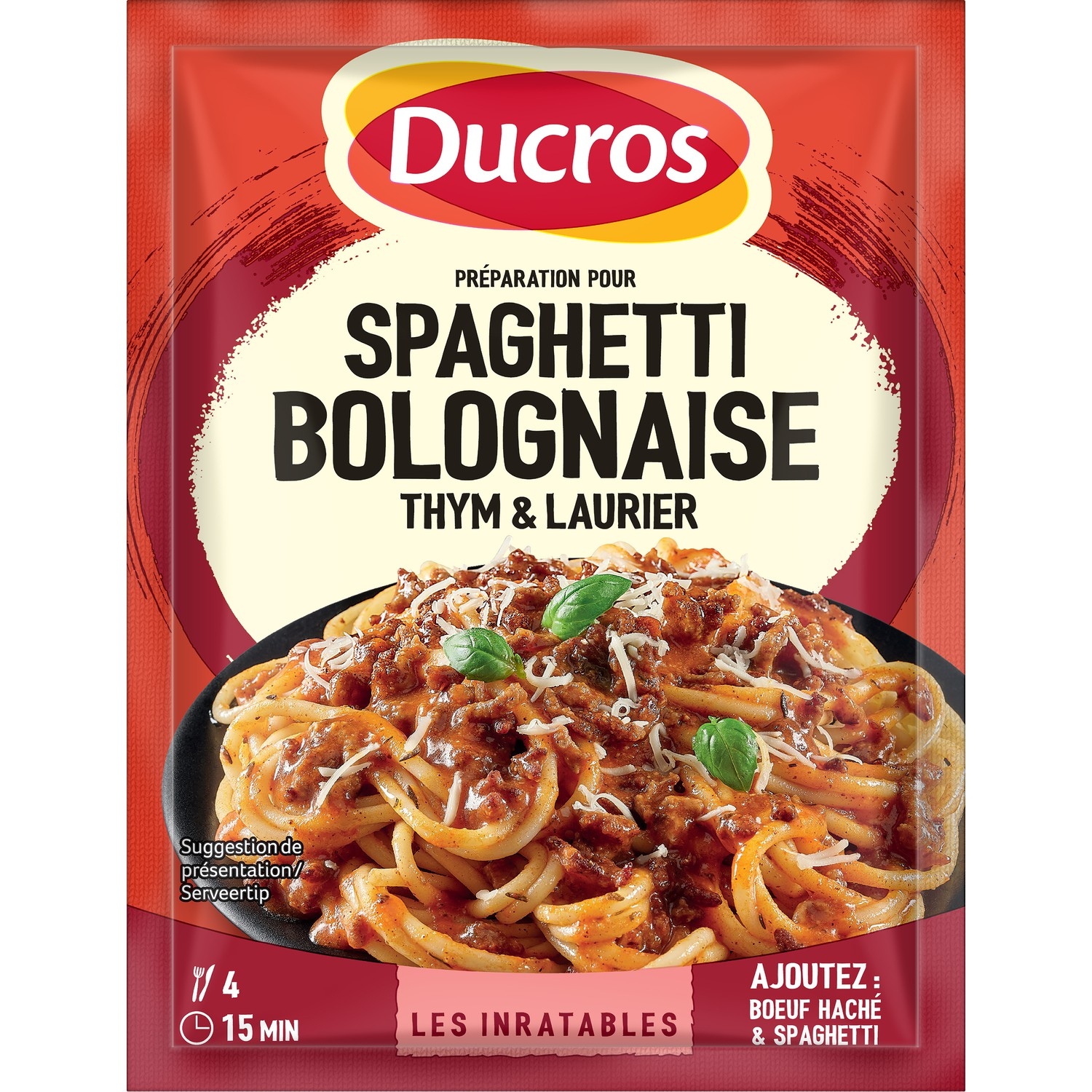 Préparation spaghetti bolognaise thym et laurier 50 g - DUCROS