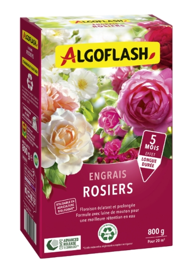 Engrais Rosier 800g - ALGOFLASH