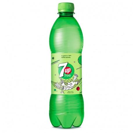 7UP Free lemon lime zero sugar soda 50 cl - 7 UP