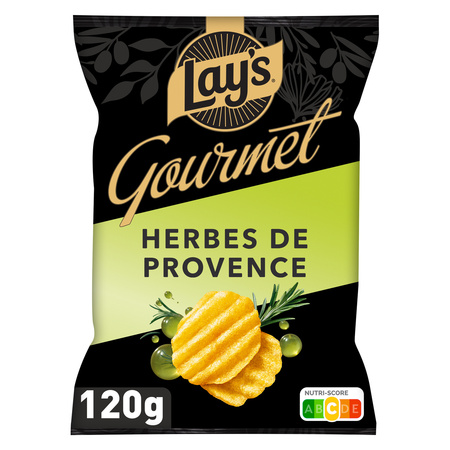 Chips Gourmet Herbes de Provence 120g - LAY'S
