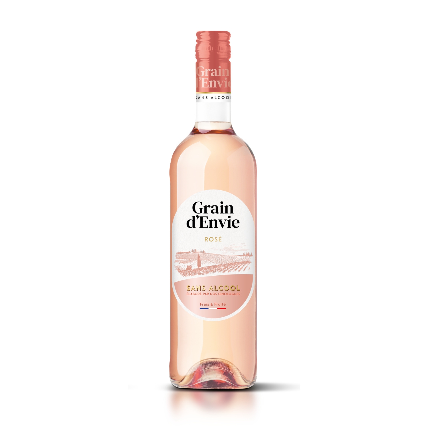 Vin Sans Alcool Rose 75cl