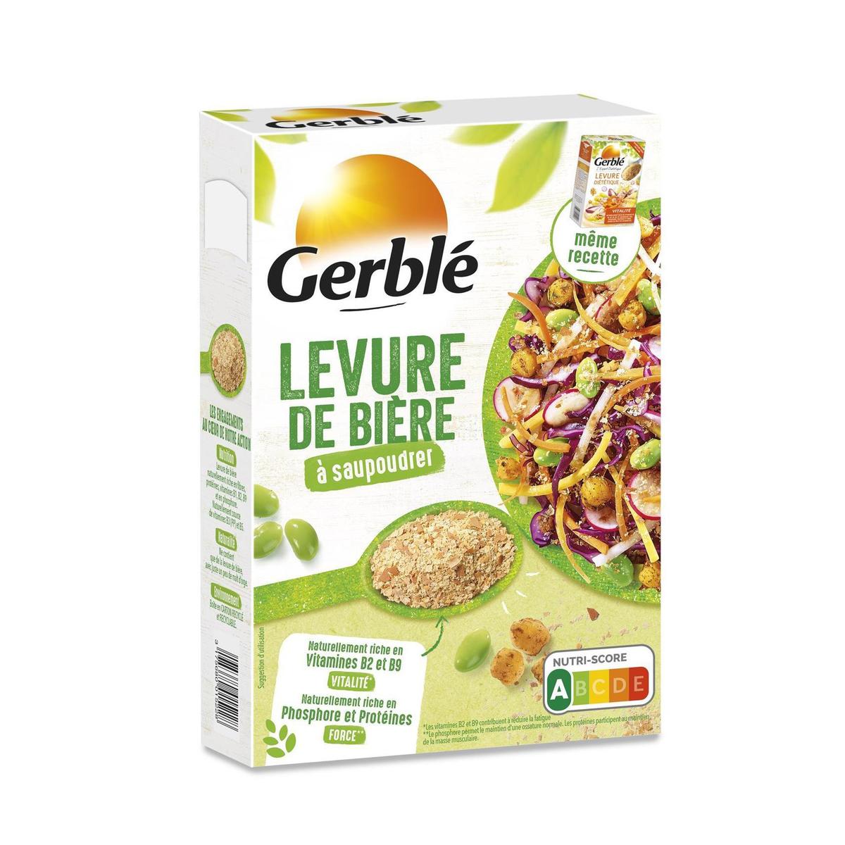 Levure de bière à saupoudrer 150g - GERBLE