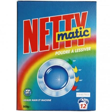 Lessive en poudre 900 g - NETTYMATIC