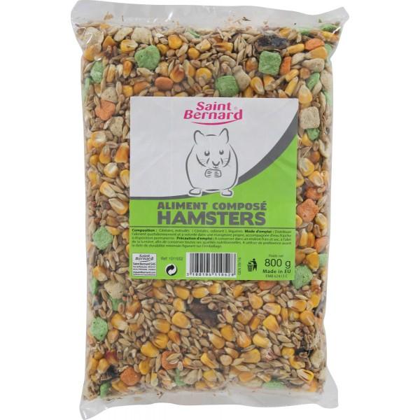 Graines pour hamsters 800 g - SAINT BERNARD