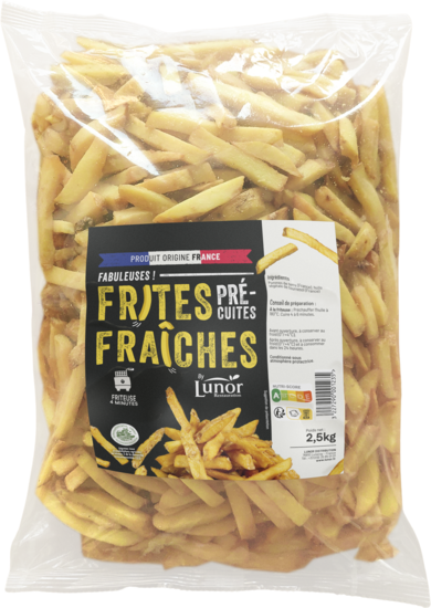 Frites Fraiches Precuites 2 5k