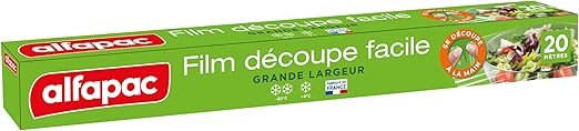 Film étirable découpe facile 20 m - ALFAPAC