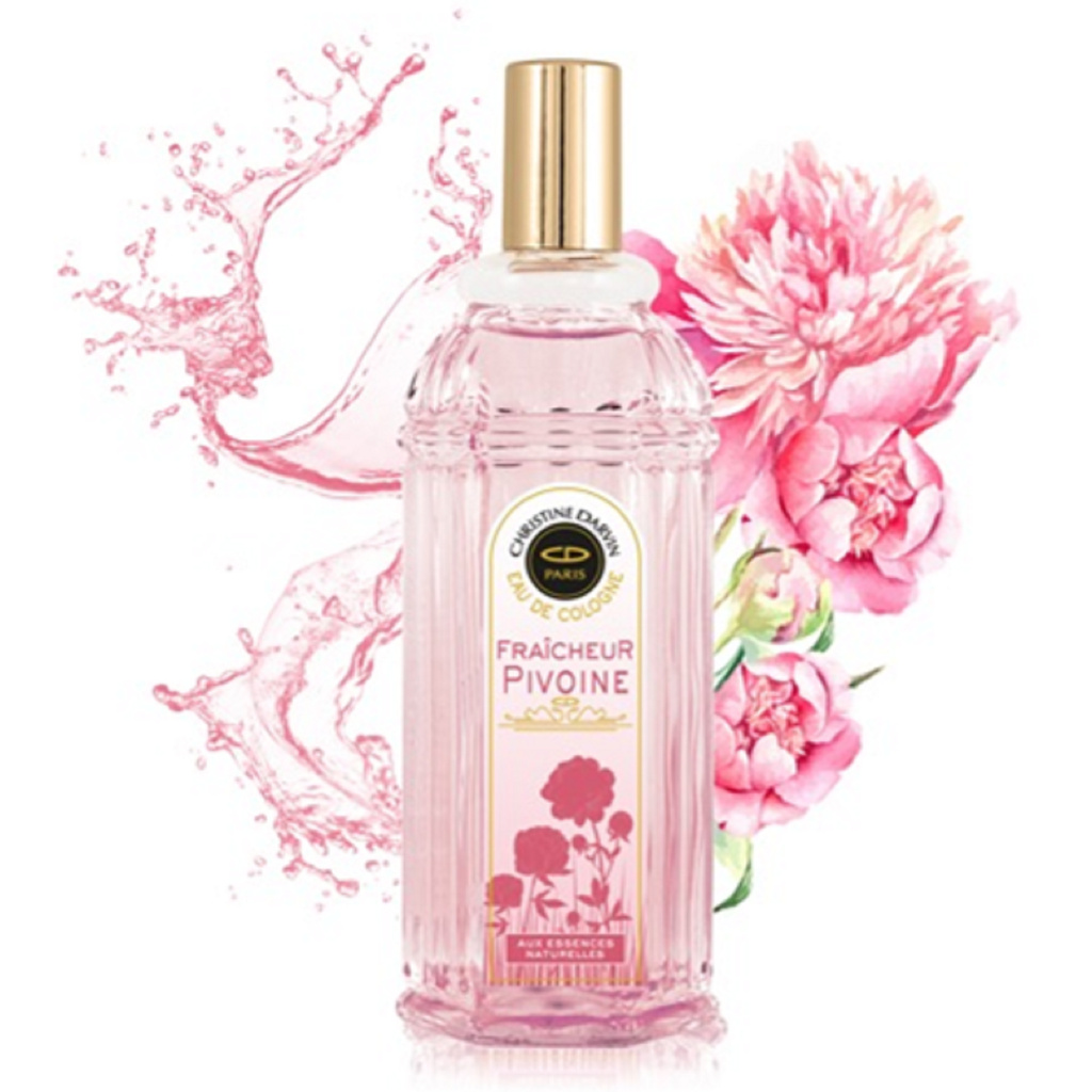 Eau de Cologne pivoine 250 ml - CHRISTINE DARVIN