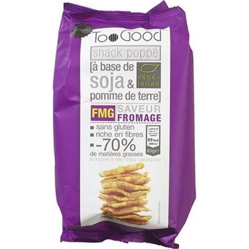 Snack soprado sabor queijo 85 g - TOO GOOD