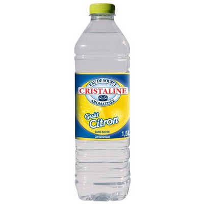 Limon aromalı kaynak suyu 1,5 L - CRISTALINE