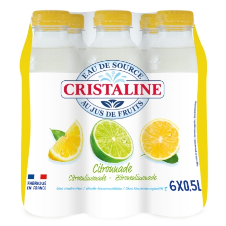 6x50cl Cristaline Citronnade