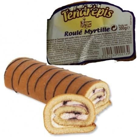 Gâteau roulé à la myrtille 300 g - SEREBIS