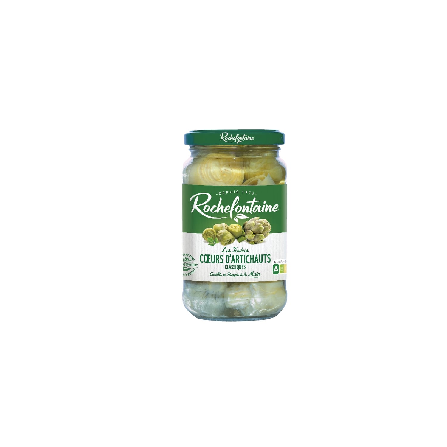 Cœurs d'artichauts Les Tendres bocal 37 cl - ROCHEFONTAINE