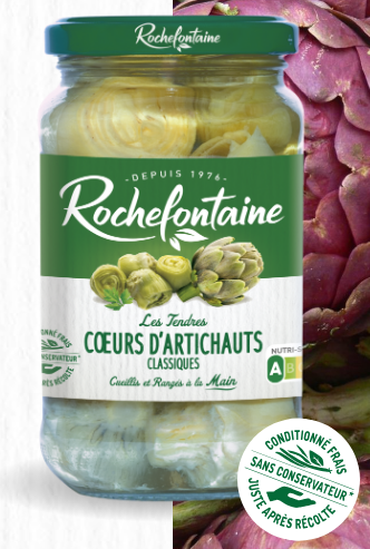 Fondi di carciofo 1/2 scatola 210 g - ROCHEFONTAINE