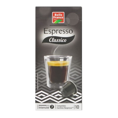 Espresso Classico Bf X 10 Capsules Alu 52 G - BELLE FRANCE