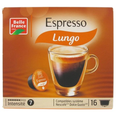 Cápsula Dg Lungo X 16 Estojo 112 G - REFS.SANS MARQUE
