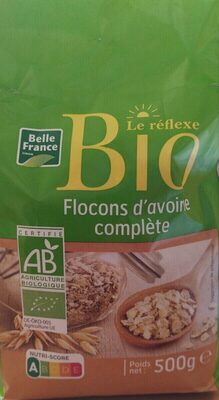 Flocons D’avoine Bio Belle France 500g - BELLE FRANCE