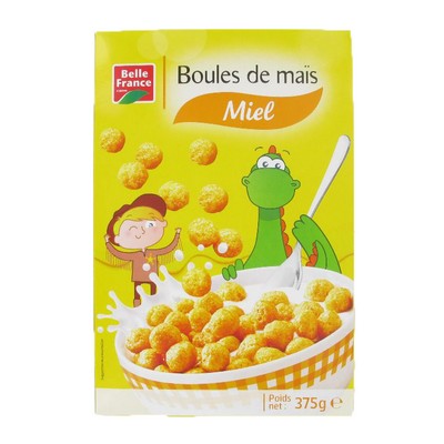Boule De Mais Au Miel Bf Etui 375 G - BELLE FRANCE
