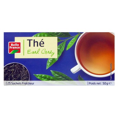 The Earl Grey X 25 Sachets Bf Etui - BELLE FRANCE