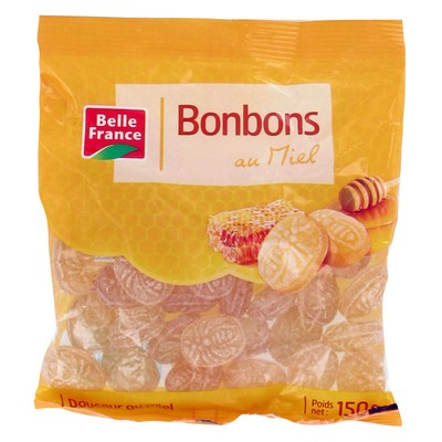 Bonbon Au Miel Bf Sachet 150 G - BELLE FRANCE