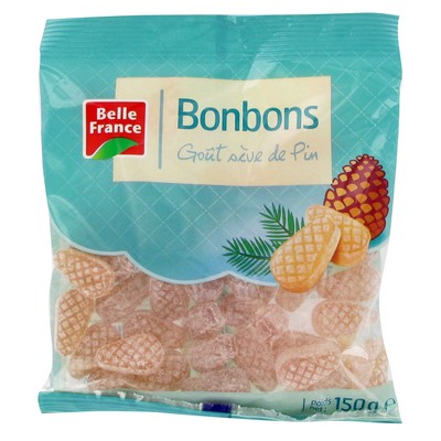 Bonbon Gout Seve De Pin Bf Sachet 150 G - BELLE FRANCE