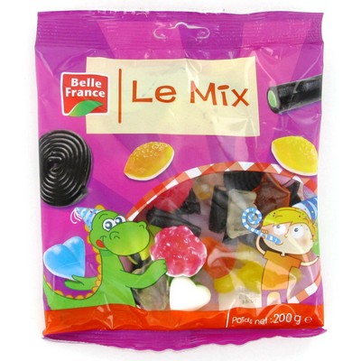 Le Mix Assortiment Avec Reglisse Bf Sachet 200 G - BELLE FRANCE