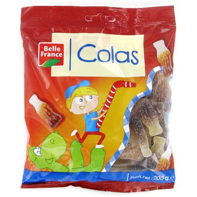 Cola Bf Sachet 200 G - BELLE FRANCE
