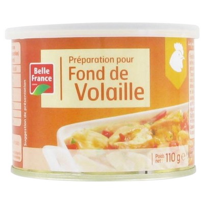 Preparation Pour Fond De Volaille Bf Boite 110 G - BELLE FRANCE