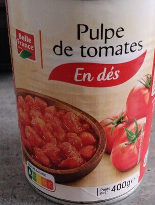Zerkleinerte geschälte Tomaten 400g - BELLE FRANCE