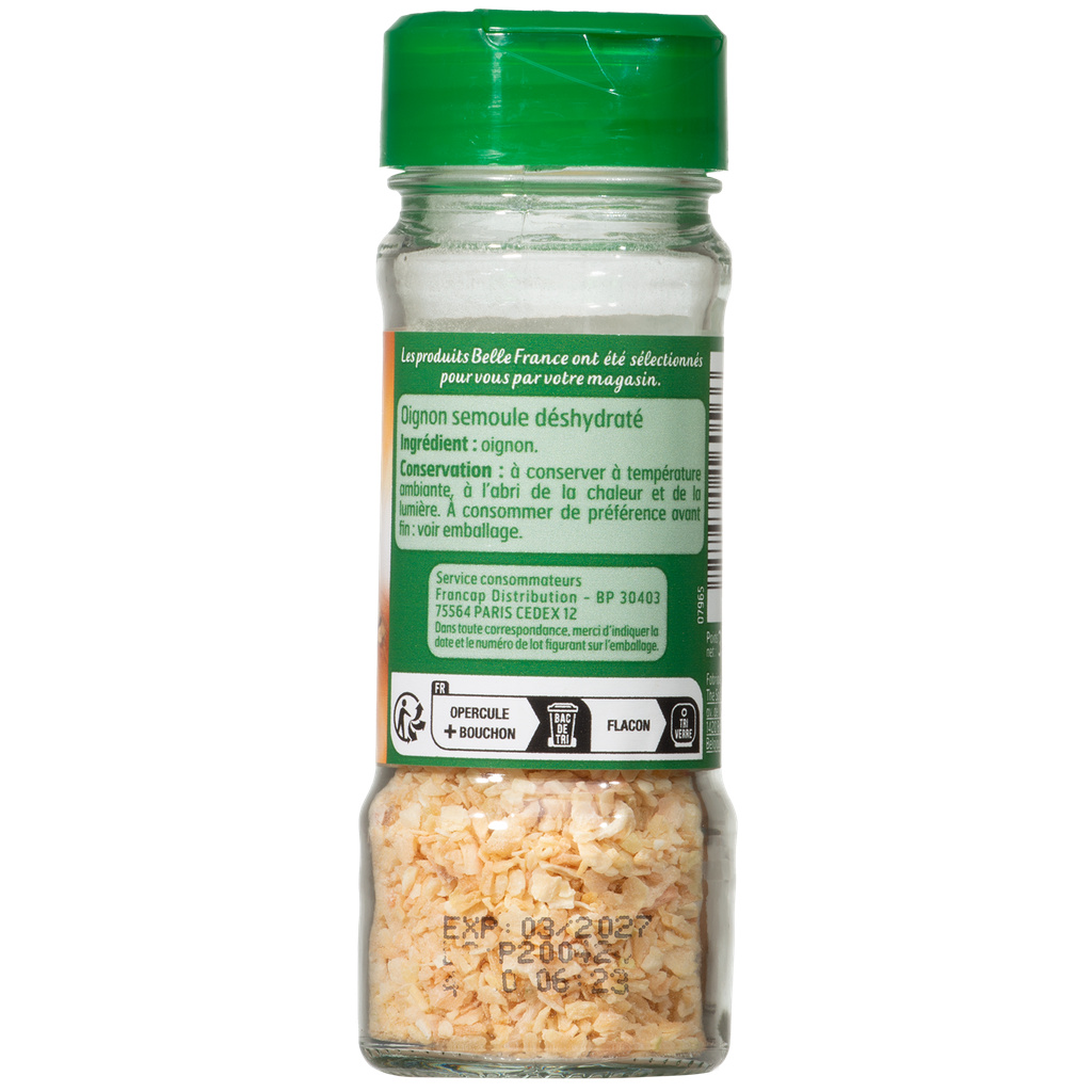 Oignon Semoule Bf Flacon 35 G - BELLE FRANCE