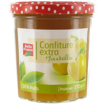 Confiture Extra Mirabelle Bf Pot 370 G - BELLE FRANCE