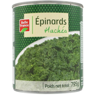 Gehackte Spinards 800 g - BELLE FRANCE