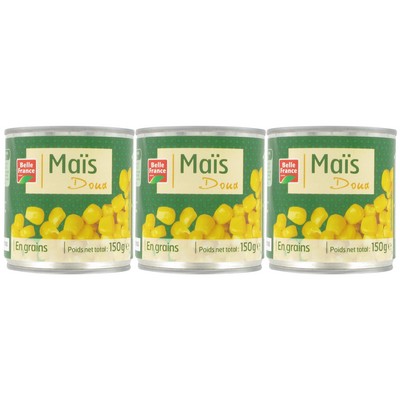 Maar zacht in 3x150g korrels - BELLE FRANCE