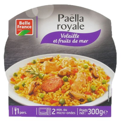 Paella Royale Bf Barquette 300 G - BELLE FRANCE