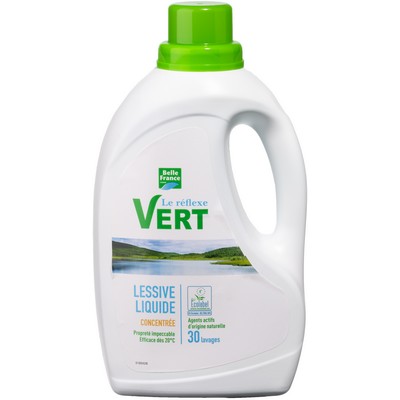 1.50l Belle France Lessive Liquide Concentrée Ecolabel - 30 Lavages - BELLE FRANCE