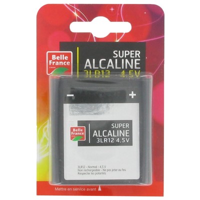 Pile Super Alcaline 3lr12 4.5v X 0 - BELLE FRANCE