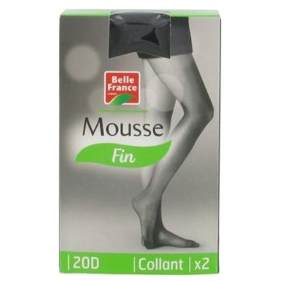 Coll Mousse 20d Belle France Noir 3/4m - BELLE FRANCE