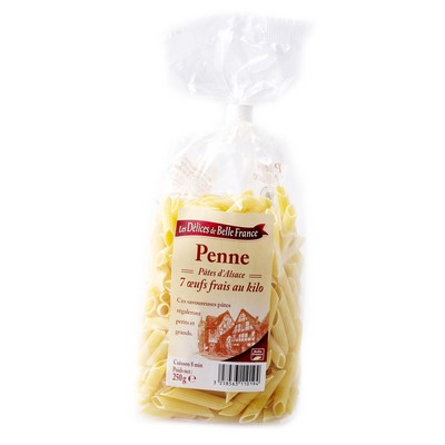 Elsass Penne Pénne mit Eiern 250 g - BELLE FRANCE