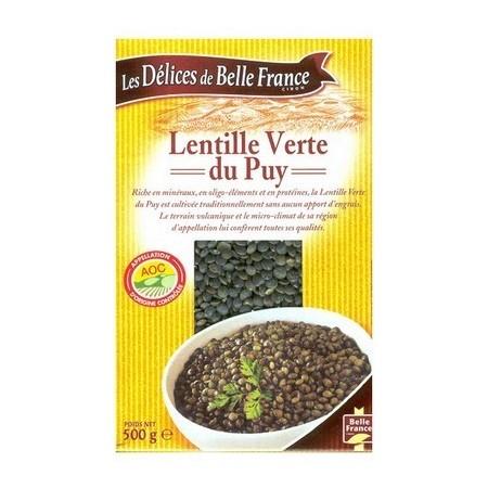 Lentejas Verdes 500g - BELLE FRANCE