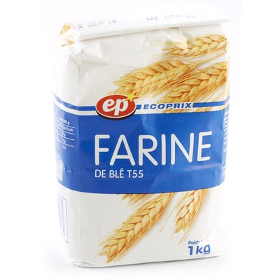 Farine De Blé T55 1kg - Ecoprix
