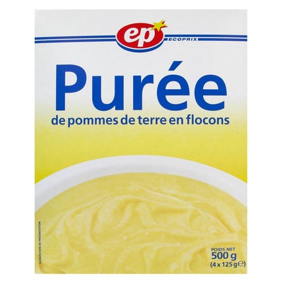 Purée De Pomme De Terre 4*125g - Ecoprix